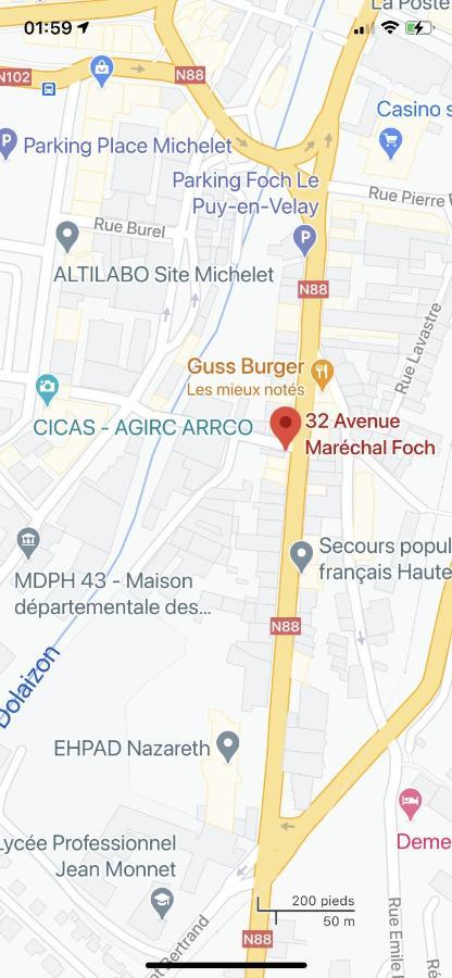 Loft Industriel En Centre Ville Le Puy-en-Velay Екстер'єр фото